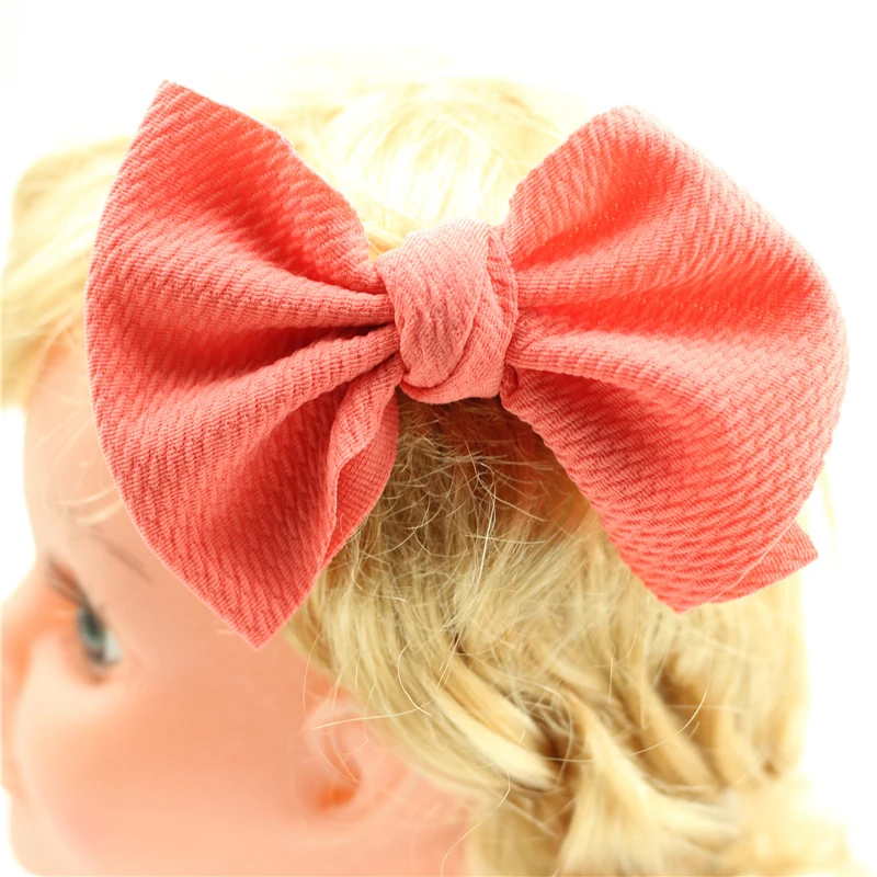 Заколки с большим бантом для новорожденных девочек заколки волос головные уборы