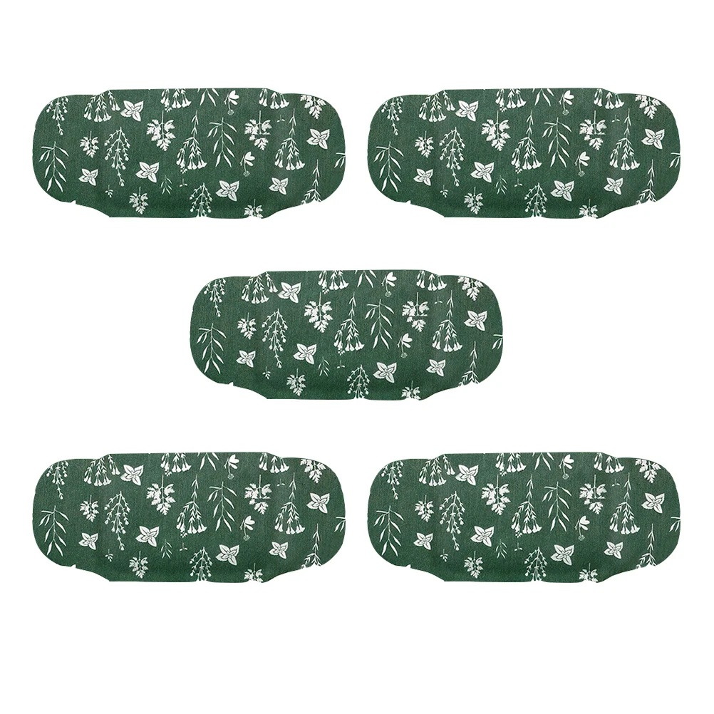 

5 Pcs Comfortable Moxibustion Patches Shoulder Pain Relieving Stickers (Green)