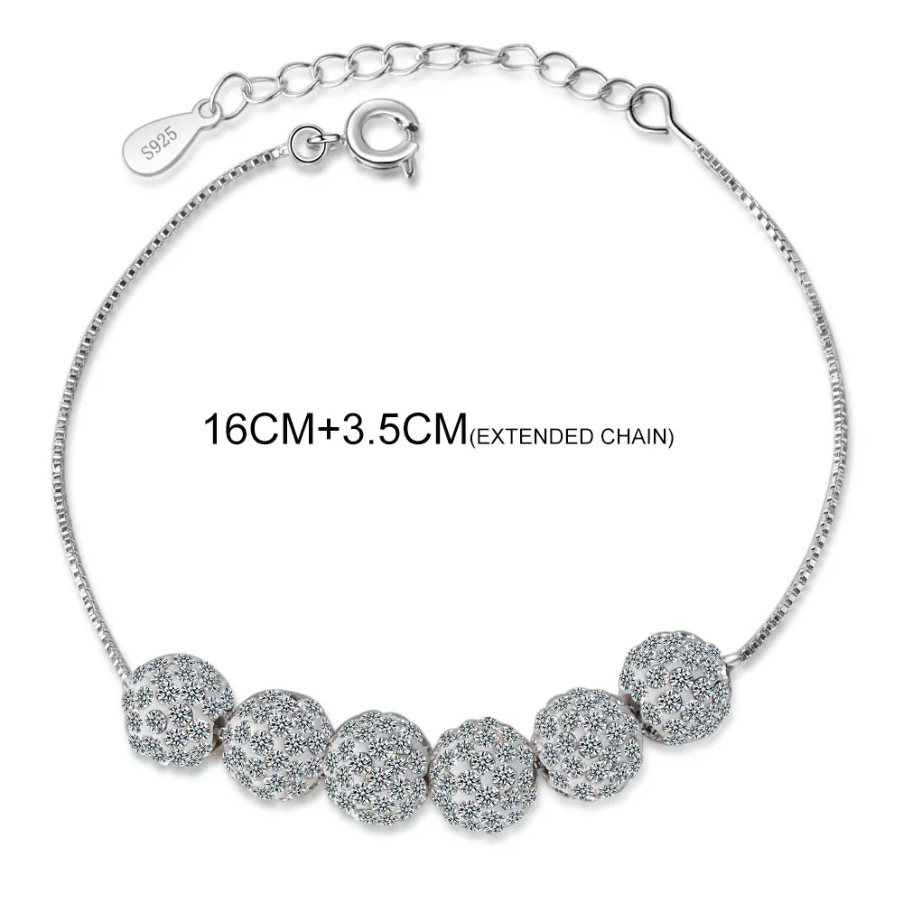 MEETSOFT Модные Серебристые цветные платные аксессуары Ttendy хрустальные браслеты для