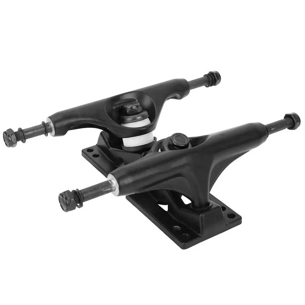 

2Pcs 4-8 inch Aluminum Magnesium Alloy Professional Bridge Skate Board Bracke Black Drift Board Skateboard Thickened Bracket