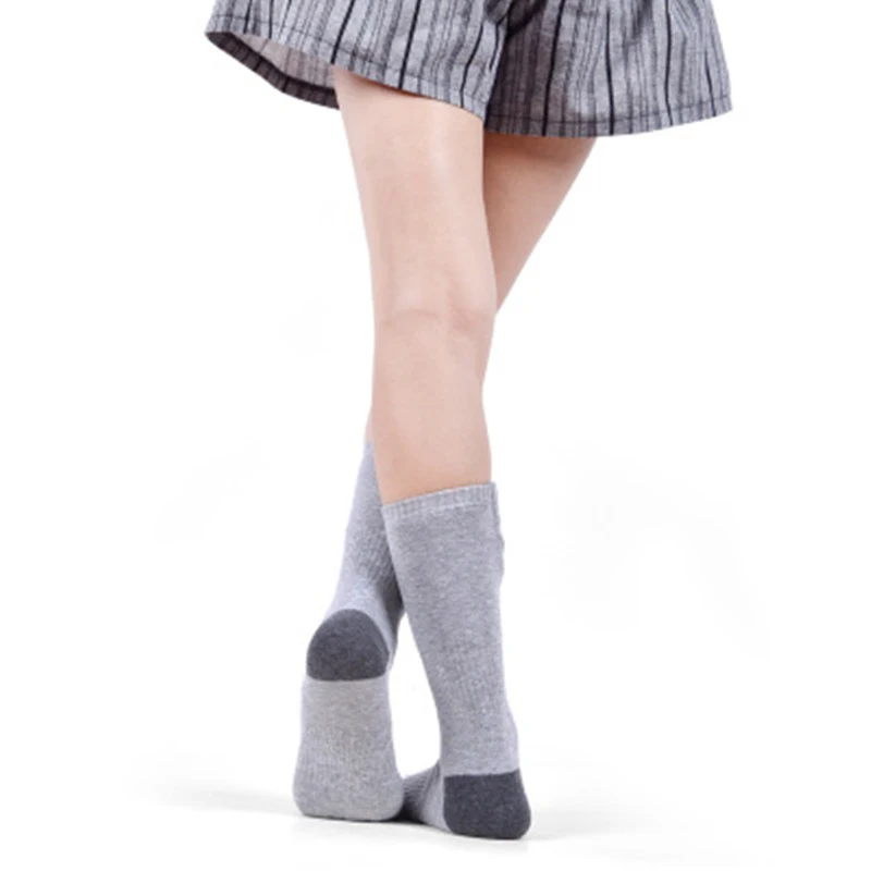 Плотные теплые носки с электроподогревом для женщин и мужчин Зимний Велоспорт