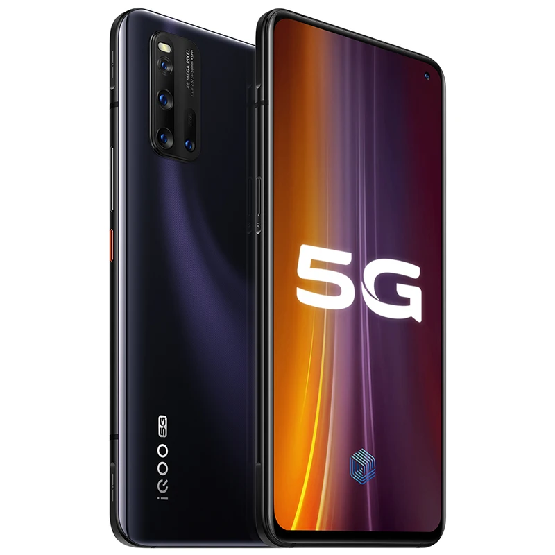 Оригинальный Vivo IQOO 3 5G мобильный телефон 6 44 &quotSuper Amoled Snapdragon 865 55 Вт супер Зарядное
