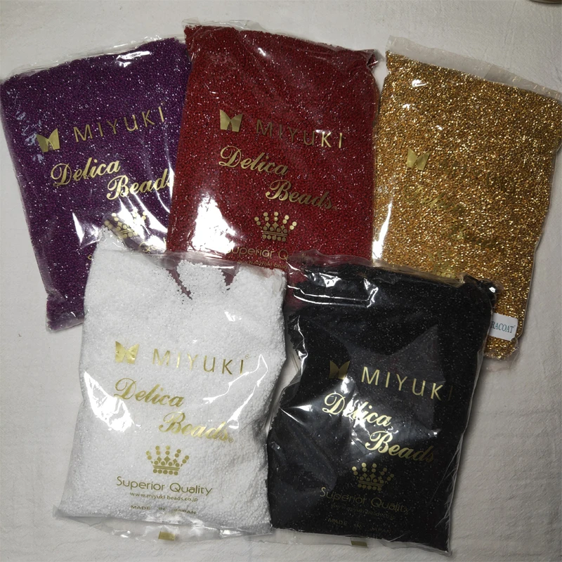 FAIRYWOO 5 гр./упаковка импортный Delica Miyuki бисер DB41 прозрачный цвет DIY Аксессуары