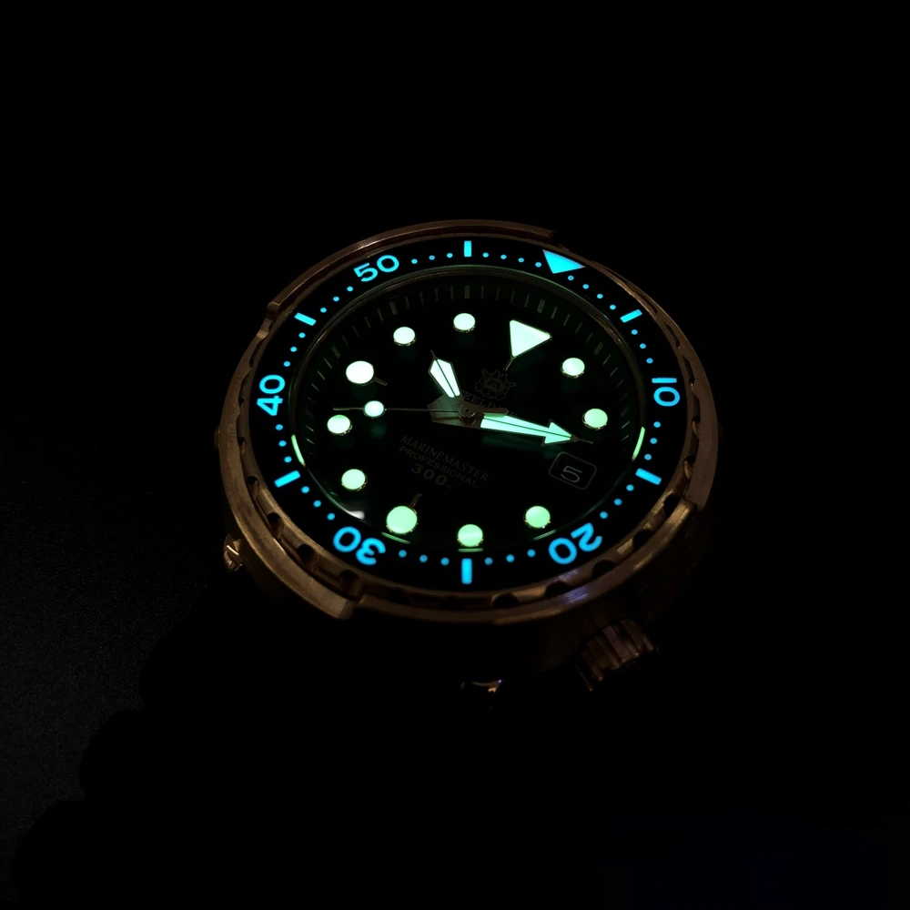 Часы для дайвинга Steeldive SD1975S механические мужские часы с песочным шлифовальным