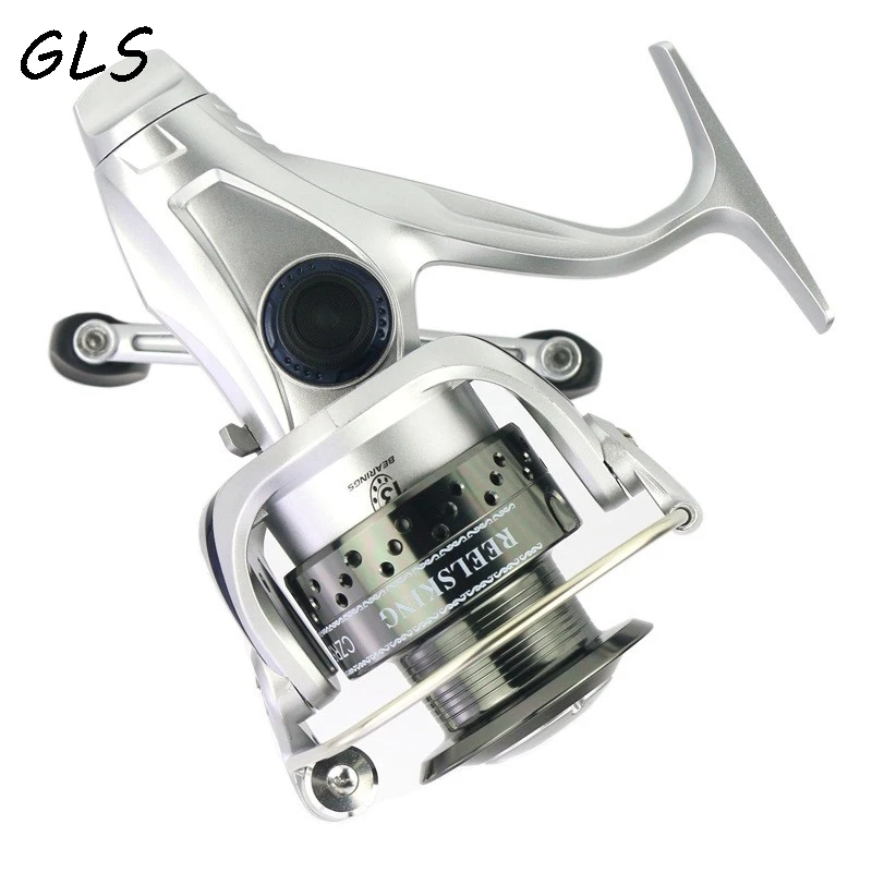 Рыболовная катушка с высокоскоростным соотношением 5 2: 1/6.3:1 подшипники 13