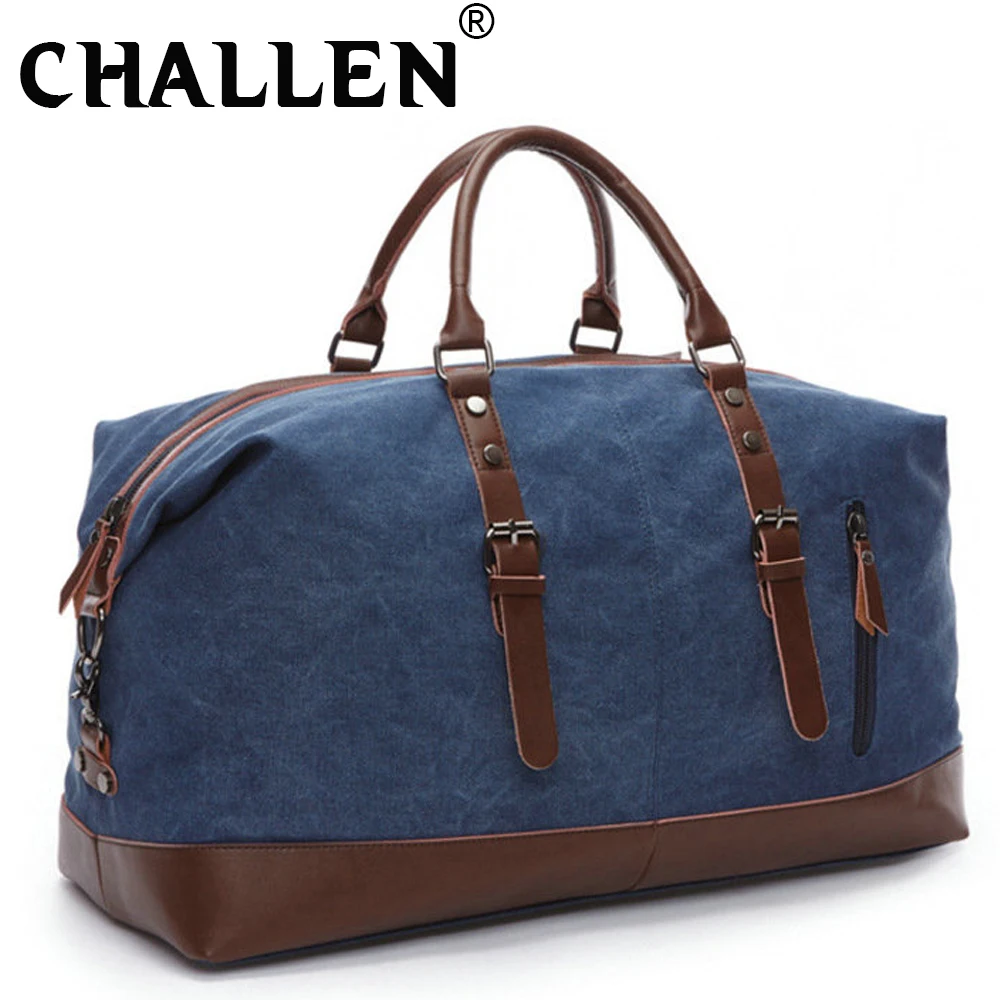 Новая мужская модная сумка через плечо повседневная холщовая