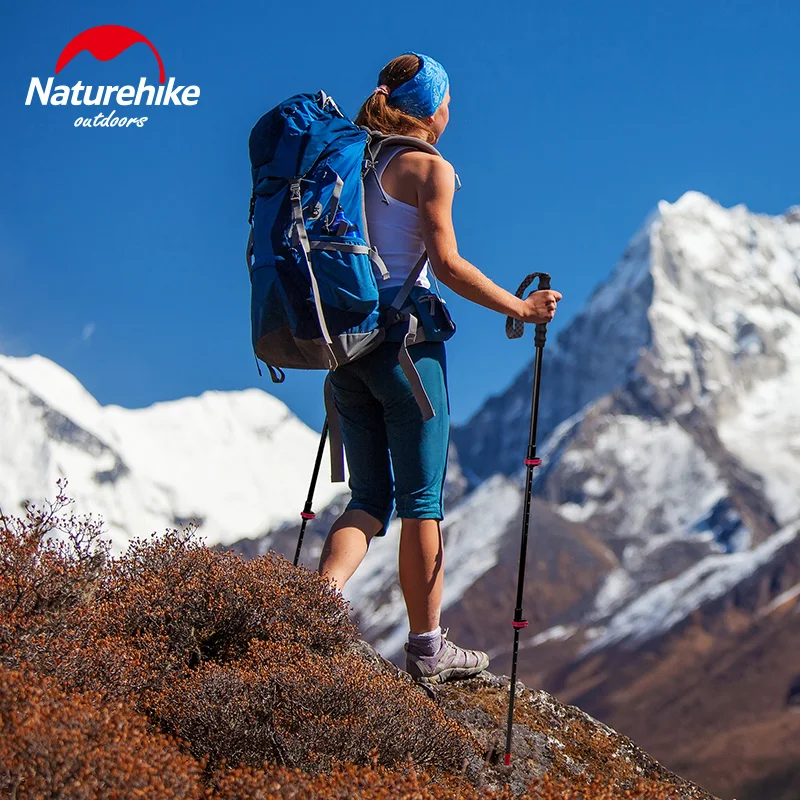Прогулочные трости Naturehike сверхлегкие складные треккинговые палки из