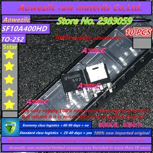 Aoweziic 10 шт. 100% новый импортный оригинальный SF10A400HD SF10A400 TO-252 MOS полевой транзистор плазменный чип с жидким кристаллом