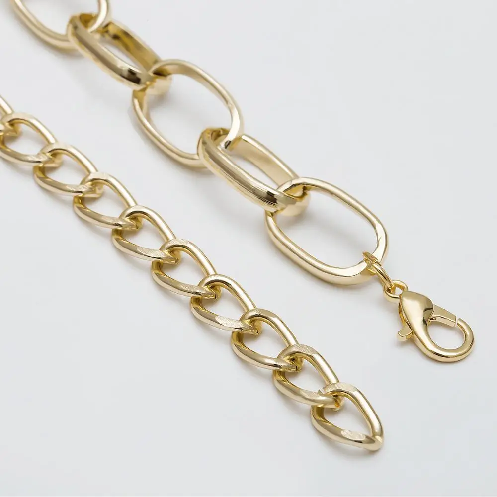 Кубинский чокер Майами Женский цепь под воротник в стиле панк и хип-хоп объемное