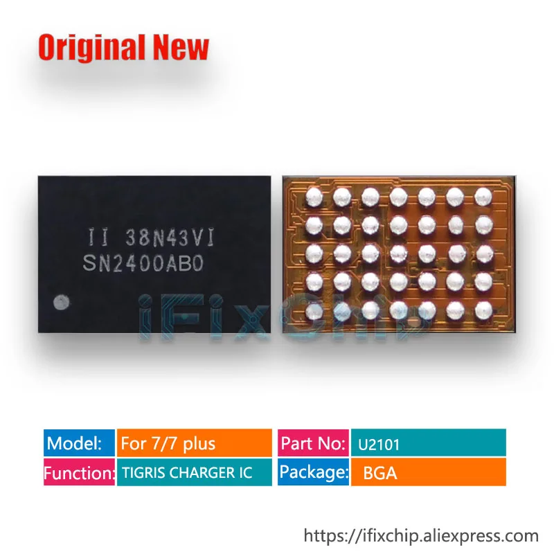 10 шт./лот U2101 USB зарядная плата для iphone 7/7plus/7plus Чип зарядного устройства TIGRIS |