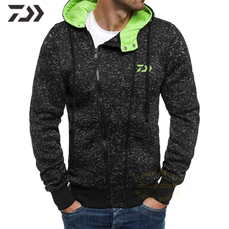 Мужская одежда Толстовка для рыбалки дышащая рыболовная куртка на молнии