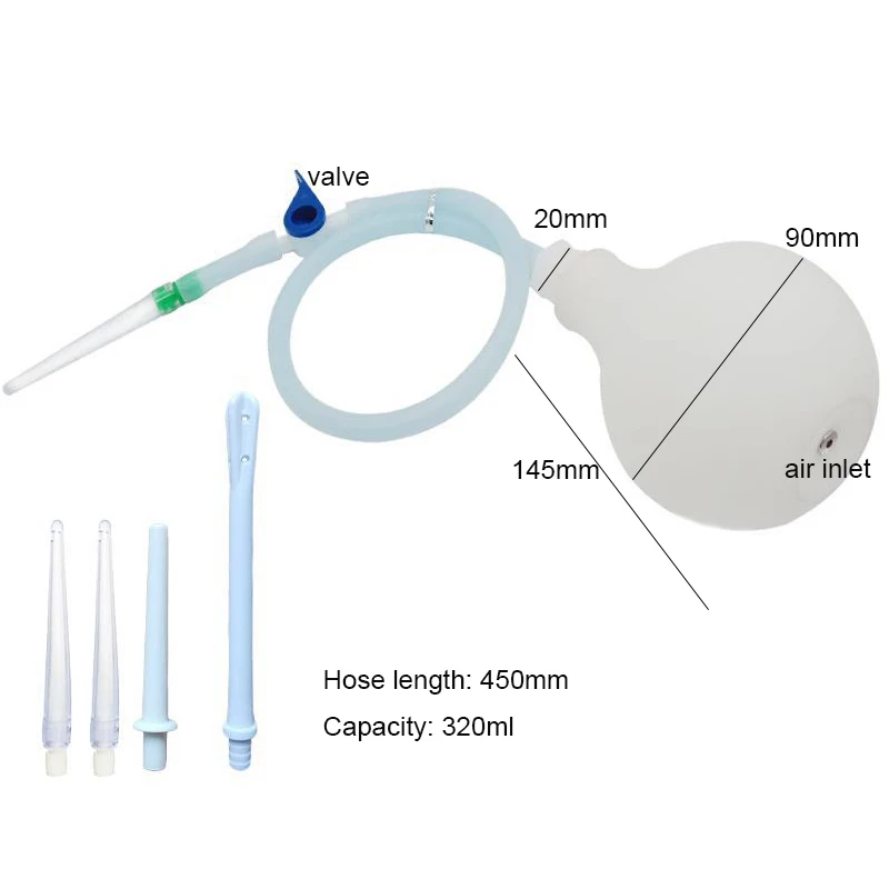 Шприц Wetips для очистки анального отверстия шприц мытья душа биде клизма |