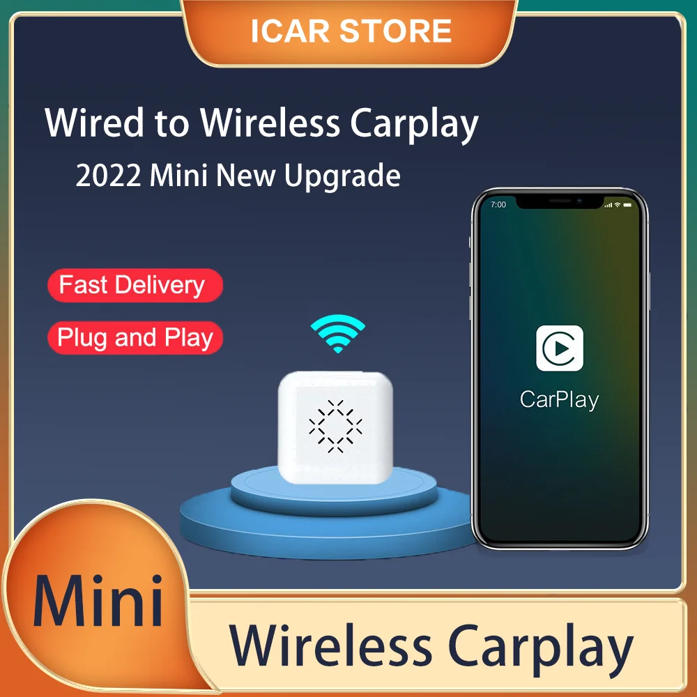 

Carlinkit 3,0 Mini Carplay проводной беспроводной Bluetooth ключ автомобильные аксессуары для Mazda Toyota Audi Lamborghini другие модели