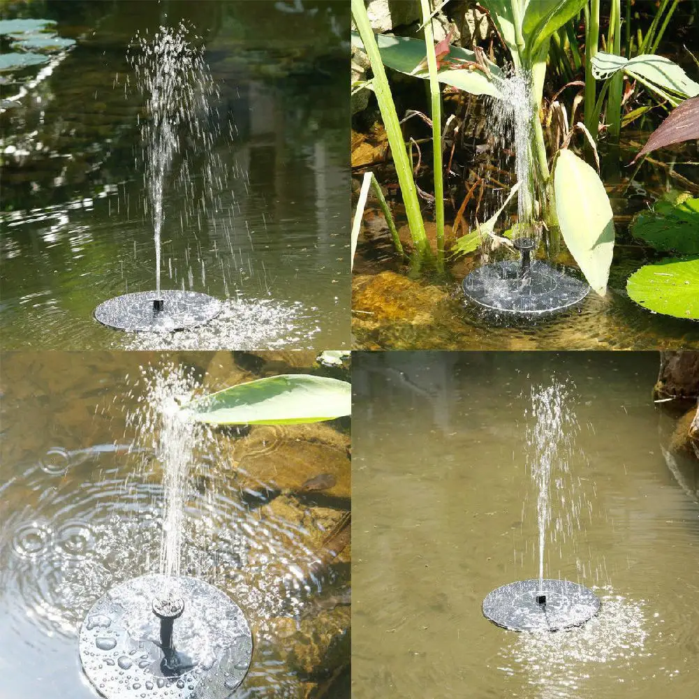 

Solar Fountain Pump Solar Bird Bath Fountain Pump Floating Solar Powered Water Fountain Pump For Outdoor Bird Bath Garden Pond