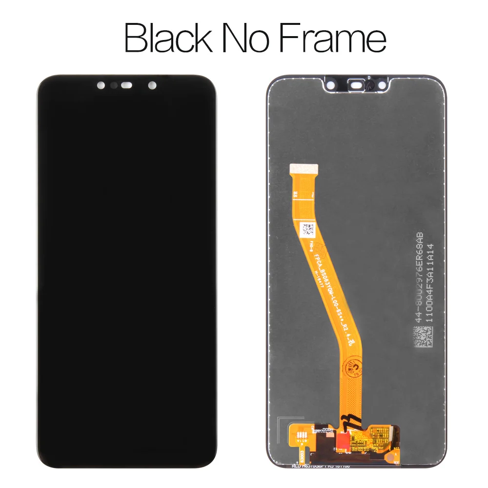 Для huawei mate 20 Lite дисплей Панель сенсорный для Maimang 7 экран дигитайзер Рамка для huawei mate 20 Lite sne-lx1 ЖК-стекло - Цвет: no frame Black