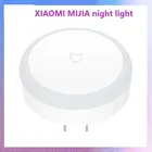 Ночник Xiaomi Mijia с сенсорным управлением, миниатюрный светильник с американской вилкой для детской, гостиной, спальни, оригинал