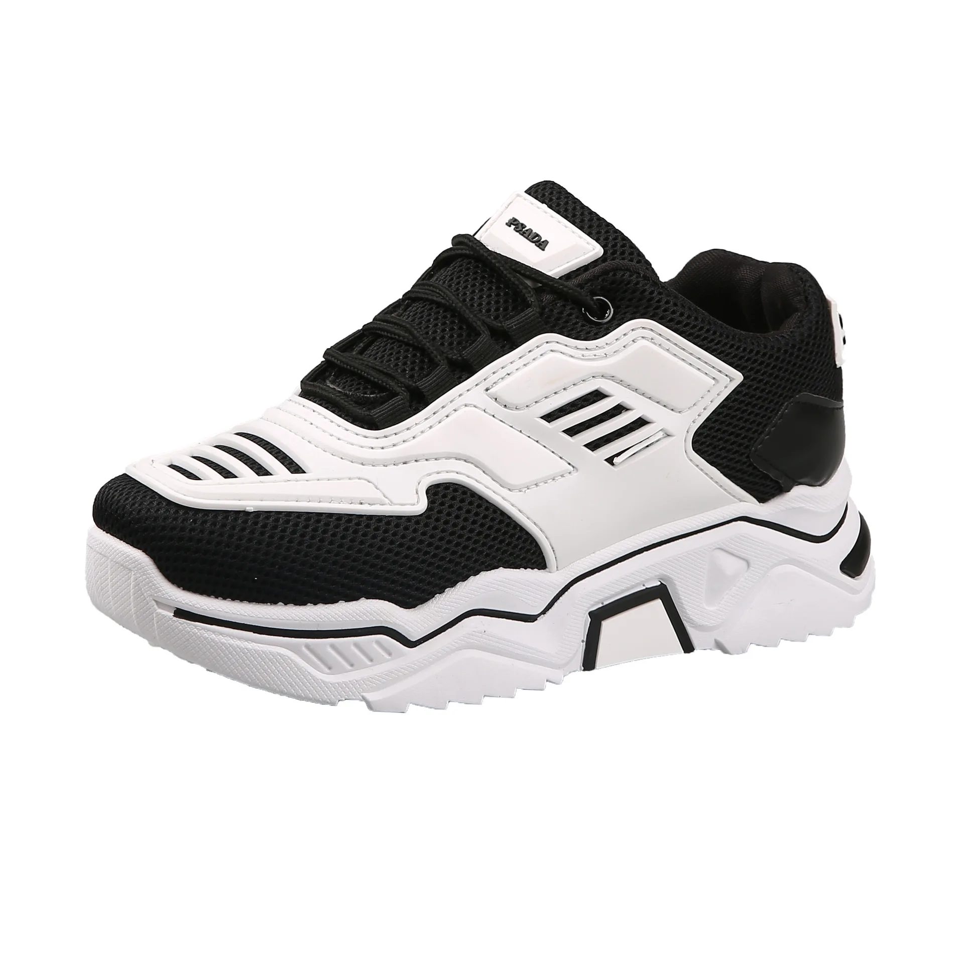 

Women Platform Chunky Sneakers Shoes Woman lace-up Casual Vulcanize Shoes Designer Old Dad female fashion Sneakers 2020