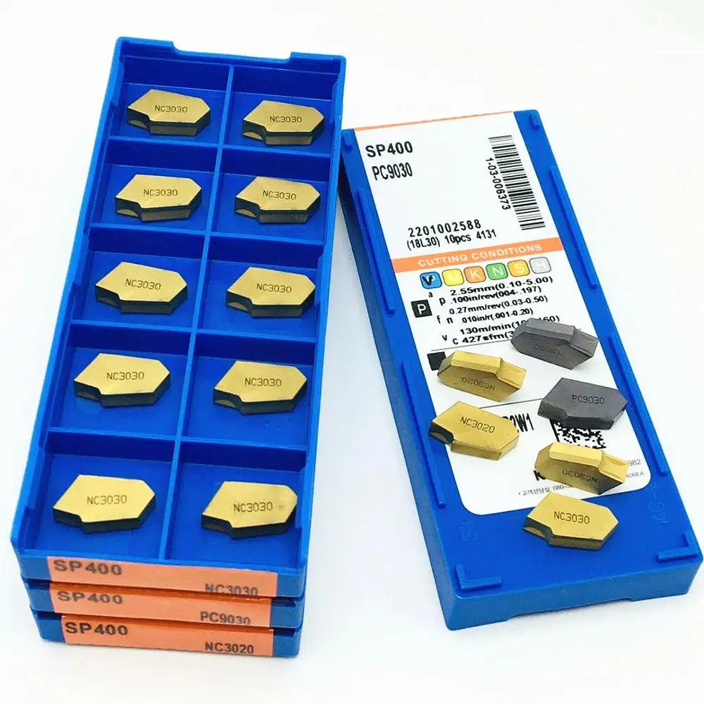 High quality SP200 SP300 SP400 carbide grooving insert milling tool CNC lathe turning | Инструменты