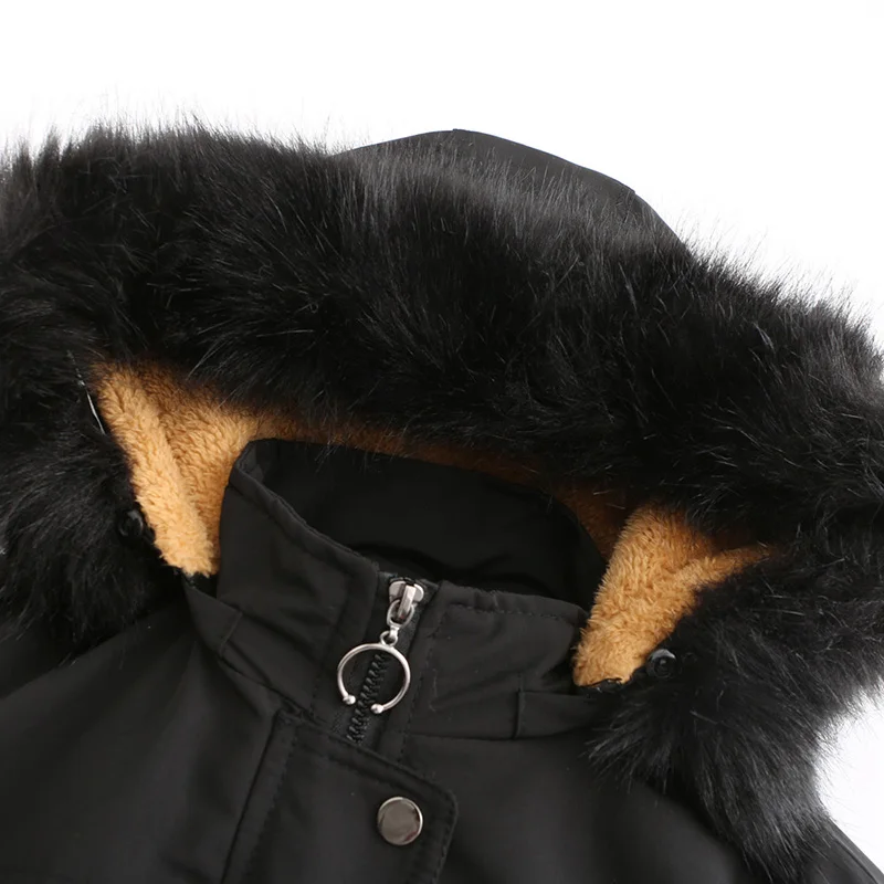 Winter Women's Coat Ladies Windbreaker Warm Jacket Hooded Fleece Fur Coat Female Parkas Fashion Outerwear Casual Cotton Clothes