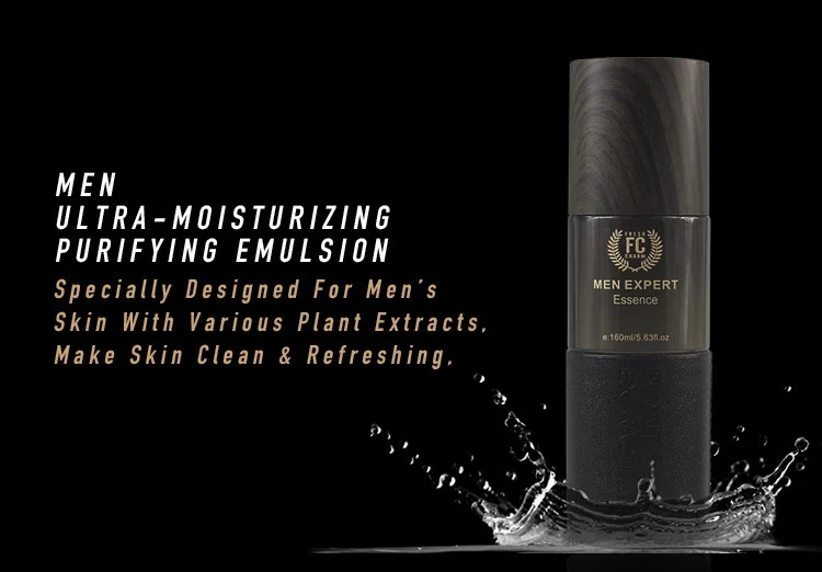 Men's Mineral Clay Oil Control Suit face cream face serum cleanser moisturizing non-greasy skin care three sets face toner Male