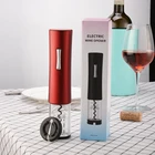 Электрическая открывалка для вина, с резаком для фольги, вакуумная пробка, кухонные принадлежности, технические подарки