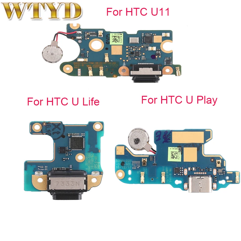 Для htc U11/U11 Life/U Play плата с зарядным портом запасная часть для U11 Usb зарядная док