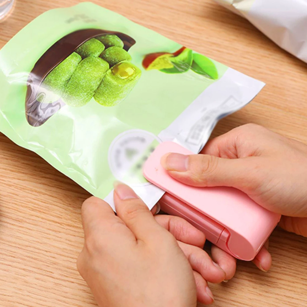 

Портативная Бытовая Термосумка, пластиковая машина для запечатывания пищевых пакетов, закусок, кухонные зажимы для упаковки пищевых проду...