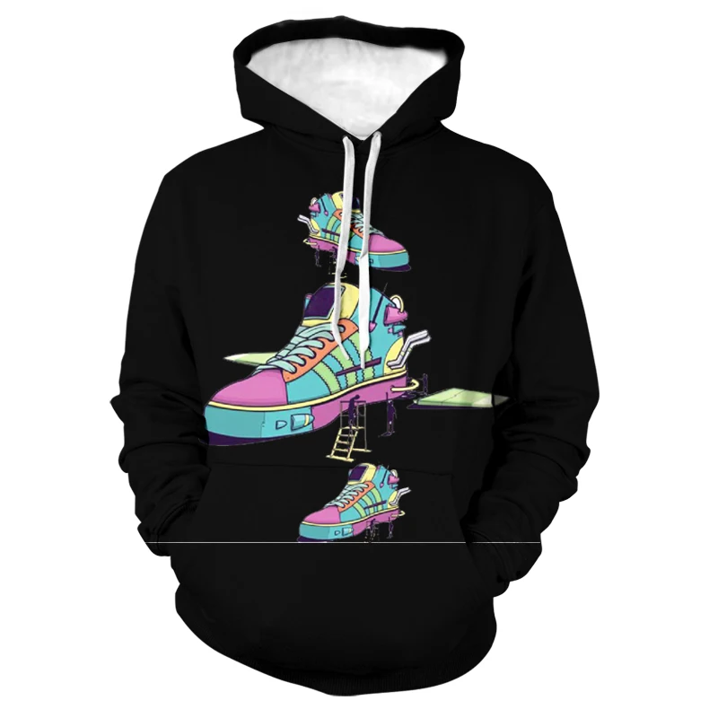 

2021 Fashion New 3D Printed Hip Hop Daily Necessities Men's Hoodie Spring and Autumn Street Trend Casual Long Sleeve Sports Top