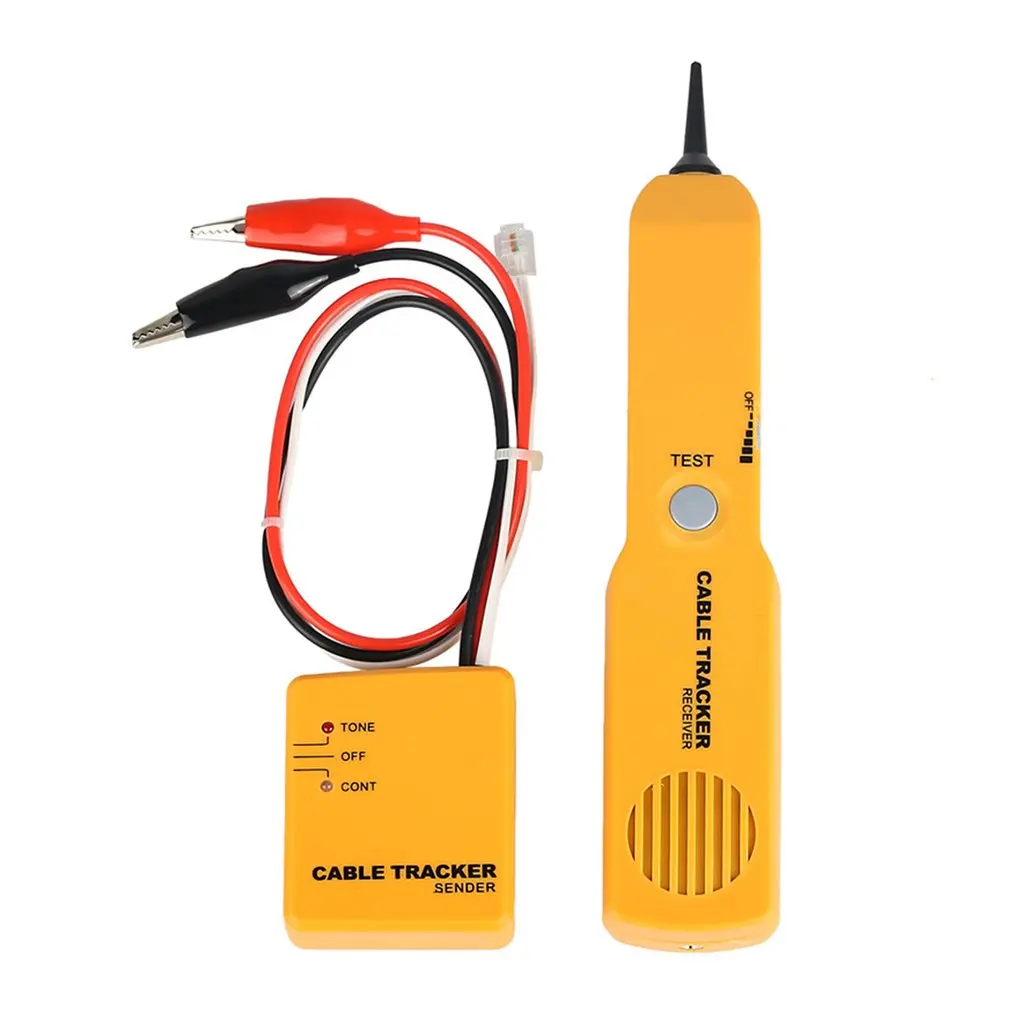 RJ11 Network Telephone Wire Cable Tester Toner Tracker Diagnose Tone Line Finder Tracer Detector Networking Tools | Инструменты