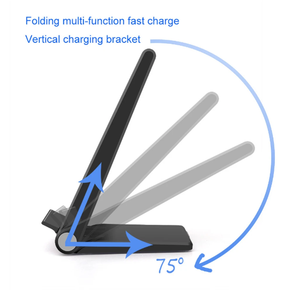 15 Вт складное Беспроводное зарядное устройство подходит для Apple Huawei Просо