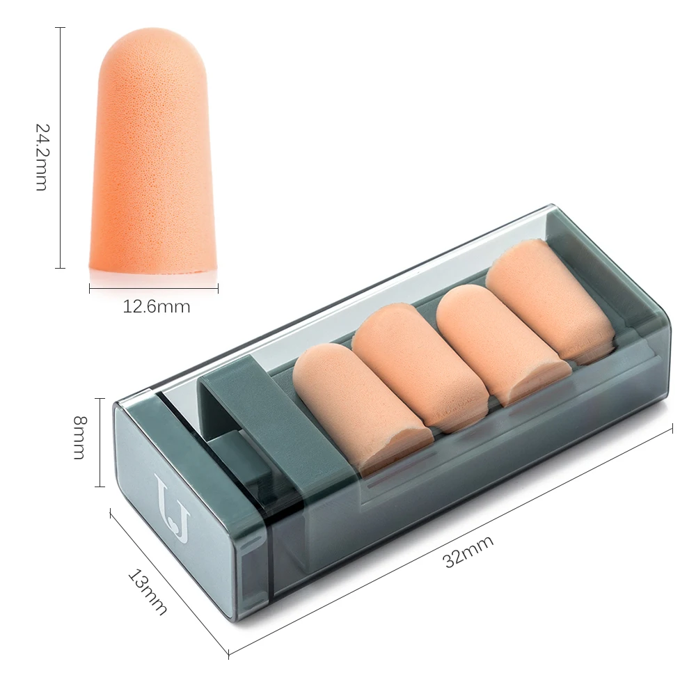 

Noise Cancelling Ear Plugs Sound Blocking Earplug Noise Reduction Reusable for Sleeping Snoring Shooting with Storage Case
