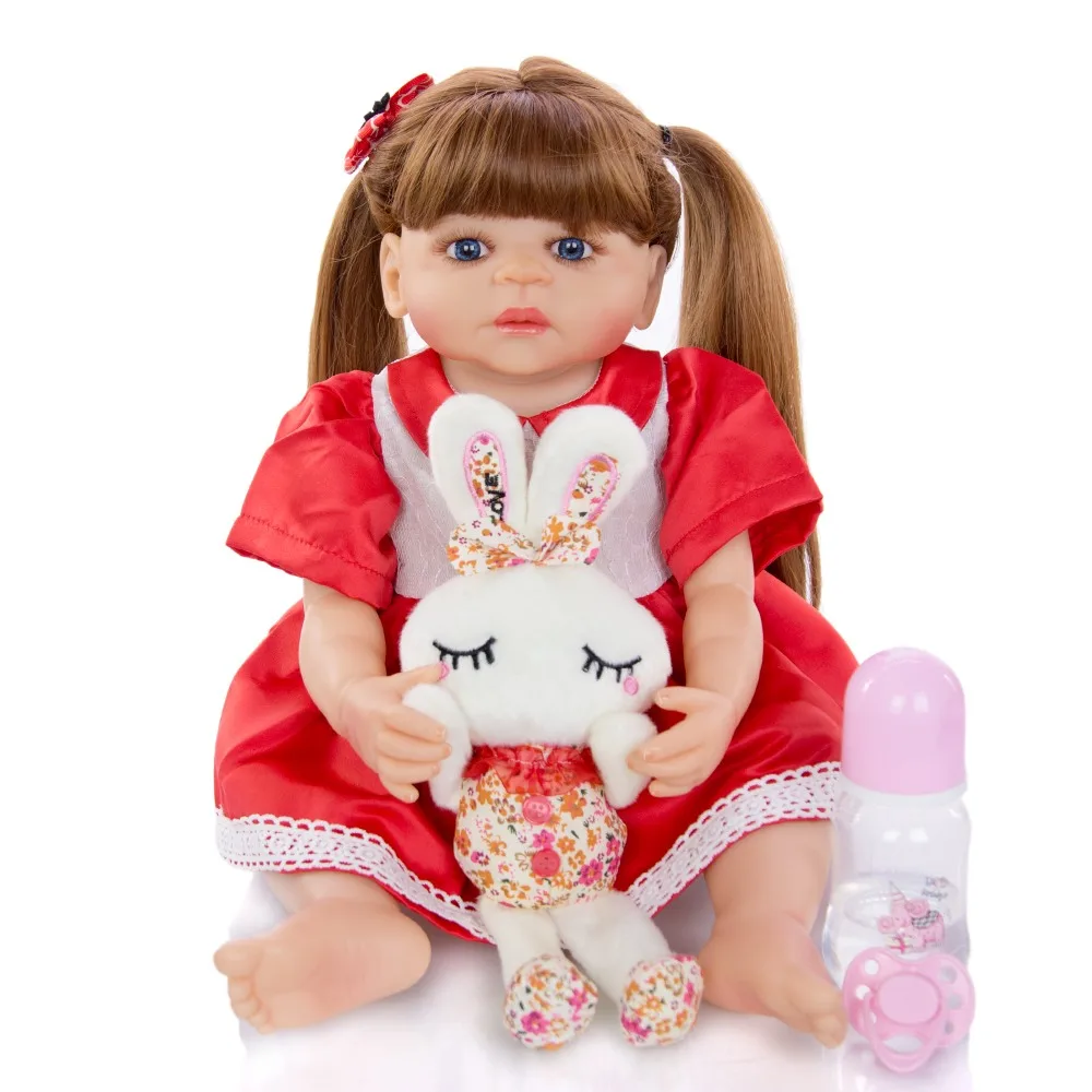 Кукла реборн Мягкая силиконовая 55 см l.o.l. | Игрушки и хобби