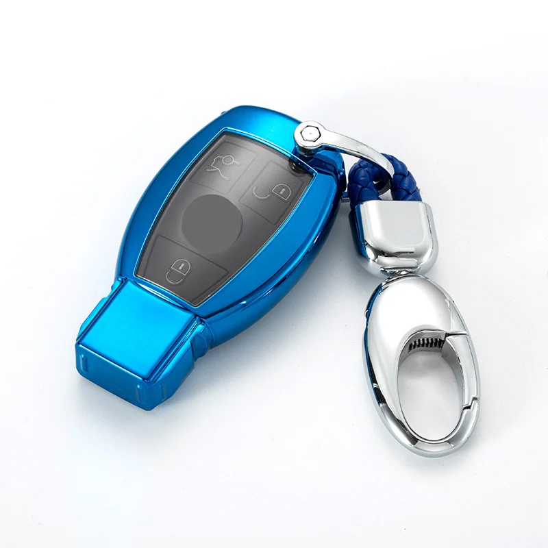 Мягкий чехол для ключа из ТПУ автомобильного Mercedes Benz C Class W204 GLC 260 C200 CIA GLA W205 W212 S E