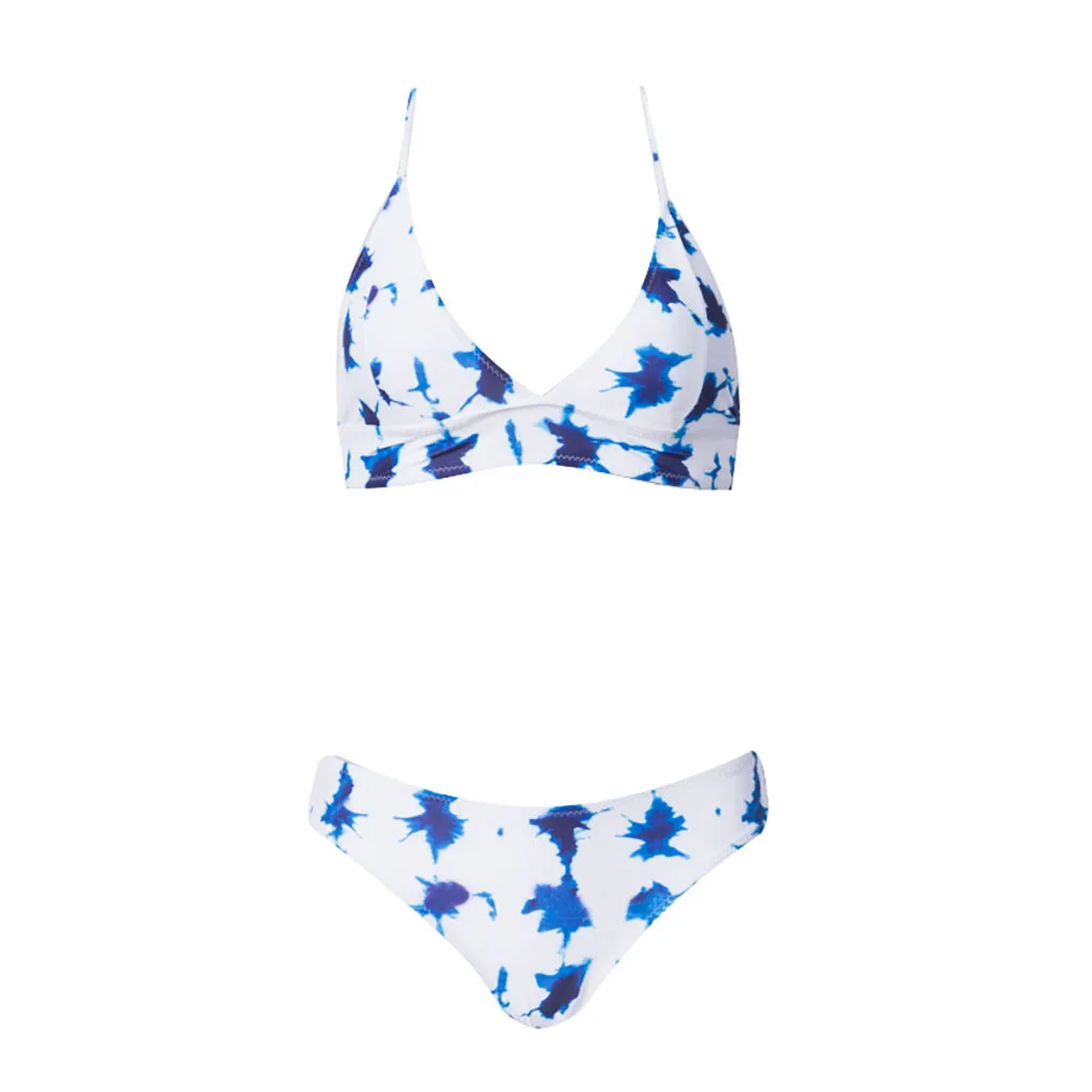 Бикини для женщин большие размеры бикини такини высокая талия RuffleSwimwear Swimuit