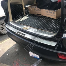 Для Toyota Highlander 2018 2019 2 шт. накладка на задний багажник порог с