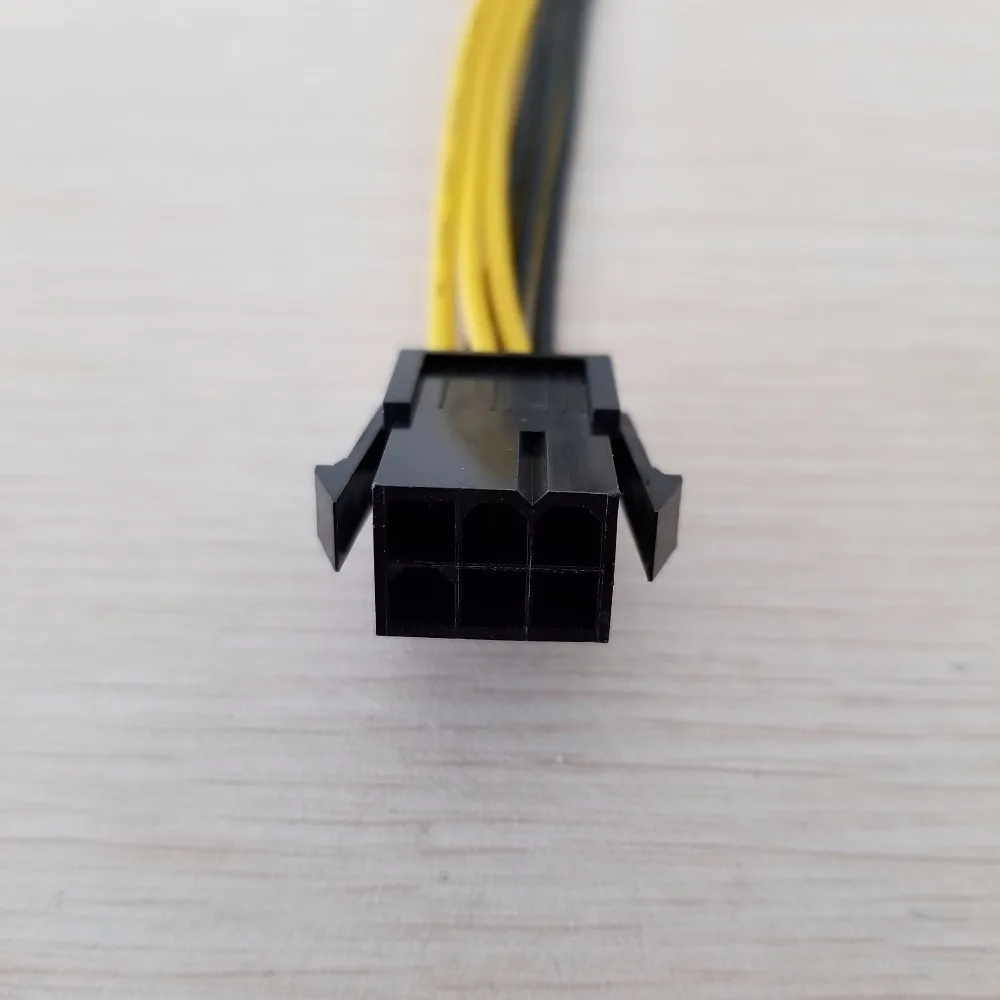 Видеокарта 6Pin удлинитель питания адаптер штекер гнездо для ПК DIY BTC Miner 50 см