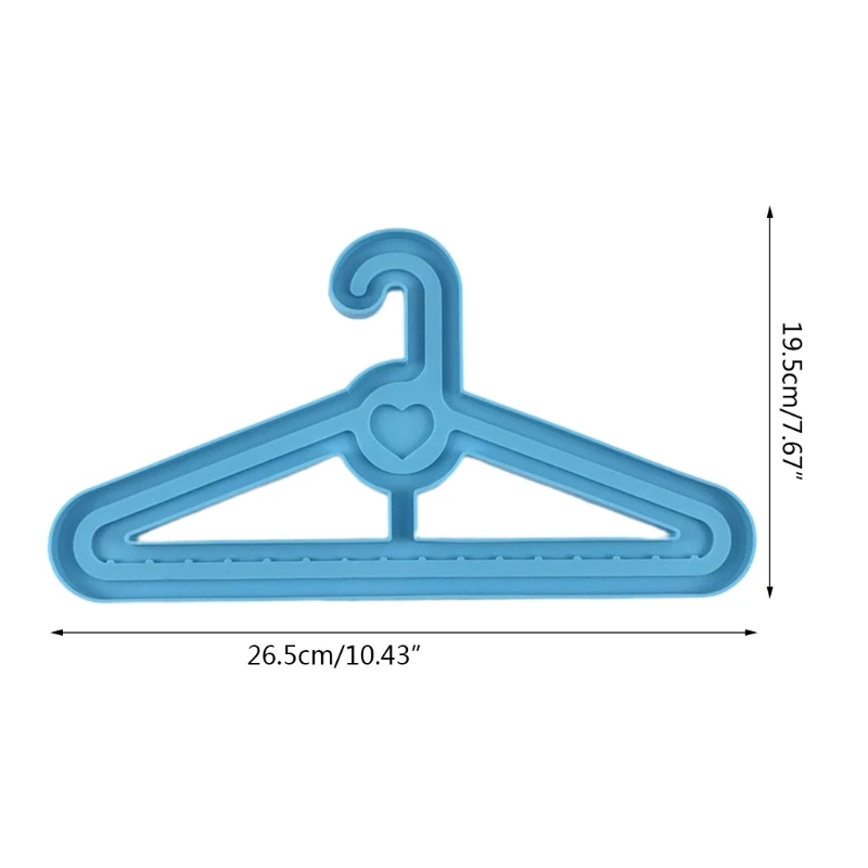 

Clothing Suit Hanger Epoxy Resin Mold Clothes Stand Silicone Mould DIY Crafts Home Decorations Casting Tools