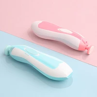 electric baby nail trimmer safe nail clipper baby manicure tool pedicure nail file clippers newborn nail care products