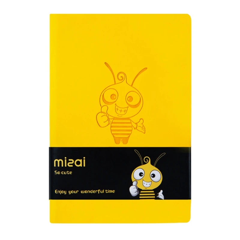 

Миниатюрный блокнот A7 Kawaii Bee Diray, журнал, ежедневник, книга для школы и офиса
