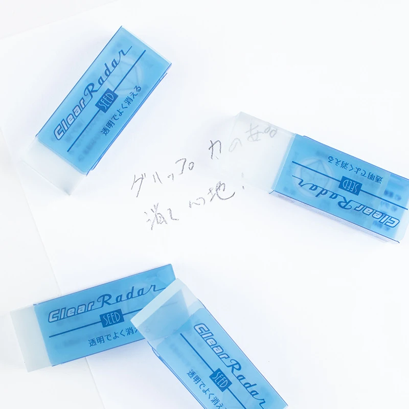 

New Transparent Eraser Clear Learning Special Art Drawing Efficient Soft Clean Without Hurting Paper Eraser DOM668
