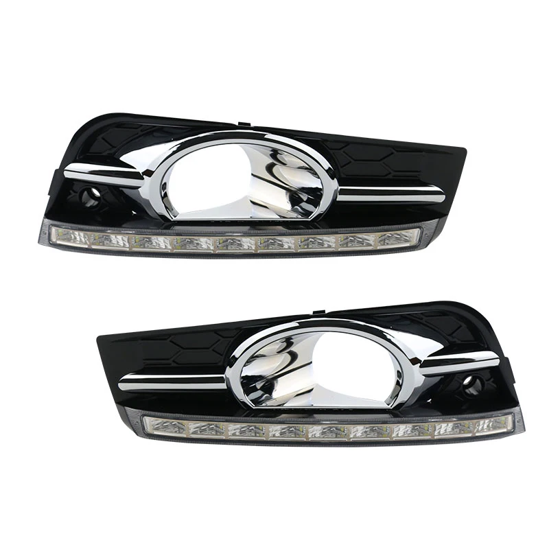 2 pcs LED DRL Driving Daytime Running Light With Turn Signal lamp for chevrolet cruze 2009 2010 2011 2012 2013 2014 |