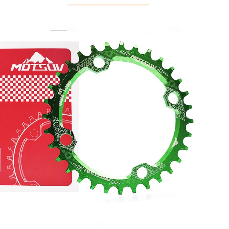 Корона горного велосипеда MTB кривошипная система 32T 34T 36T 38T круглая узкая широкая