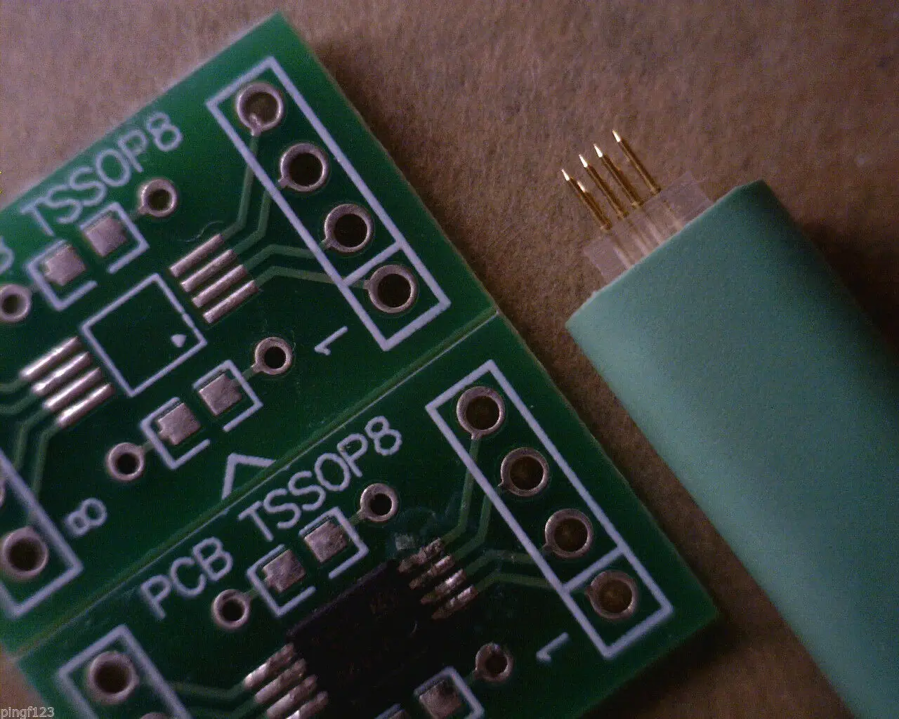 Подпружиненный адаптер pogo TSSOP8 для кабеля Diagprog4 DP4 программирующий EEPROM вы