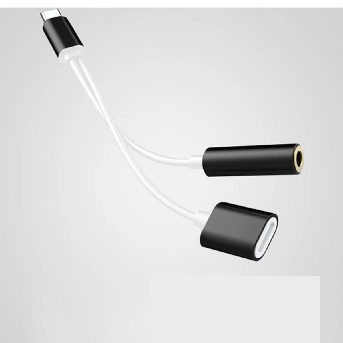 Адаптер для аудиокабеля 2 в 1 со штекером USB Type-C на 3 5 мм | Мобильные телефоны и