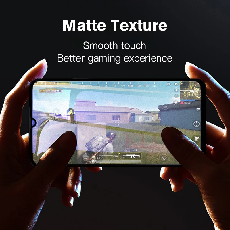 2pcs No Fingerprint Matte Tempered Glass for Samsung Galaxy S10 Lite A51 M31 M51 A71 A21 M11 A31 A41 A30 A50S Screen Protector