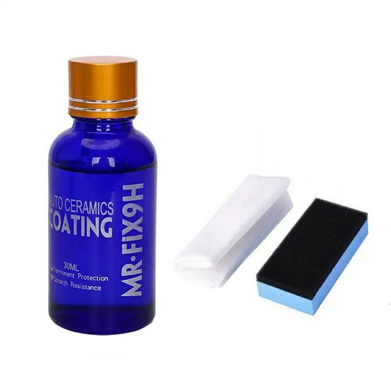 

9H Car Liquid Ceramic Coat Hydrophobic Glass Coating Motocycle Paint Care Anti-scratch Auto Detailing Glasscoat Car Polish