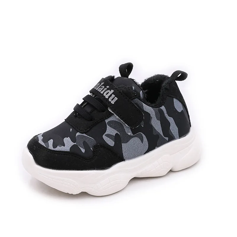 Children Girl Shoes Kids Sports For Baby Boys Sneakers Winter Plush Toddler 2019 New Autumn Casual 1 2 3 4 5 6 Year Old | Детская одежда