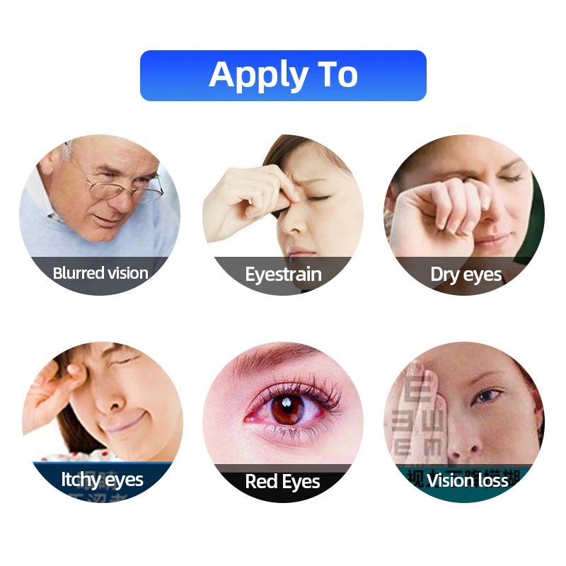 13Ml High Quality Eye Drops Relax Cleanning Eyes Relieves Eyeball Fatigue/Dry / Itching Red Eyes/Blurred Care | Красота и здоровье