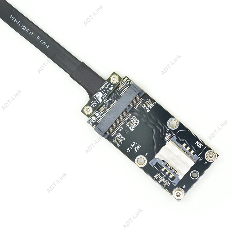 Кабель-удлинитель ADT-Link PCI express 3 0x1 на mini PCIe (minicard) | Компьютеры и офис