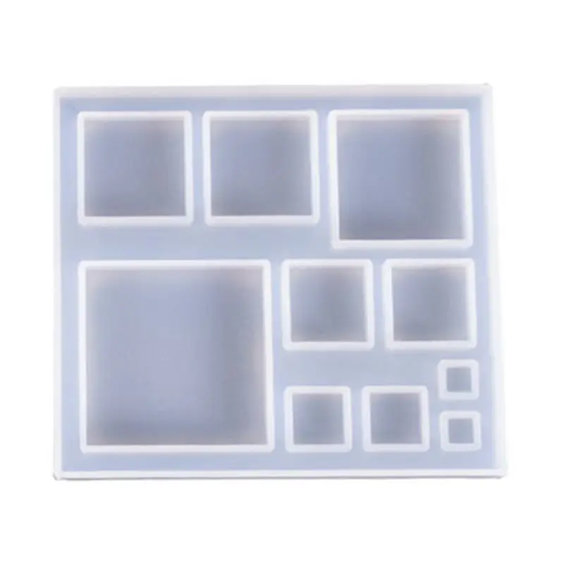 Силиконовые формы снежинки квадратные ювелирные изделия Форма рукоделие